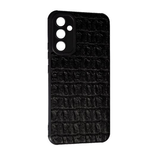 Накладка Leather Case для Samsung A34 Кроко