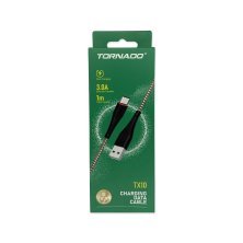 USB Cable TORNADO TX10 Тканевая Оплётка Type-C