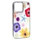 Накладка Cute Flowers Case with MagSafe для Apple iPhone 16 Pro White