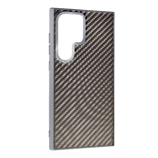 Накладка Carbon With Magsafe для Samsung S24 Ultra Titanium