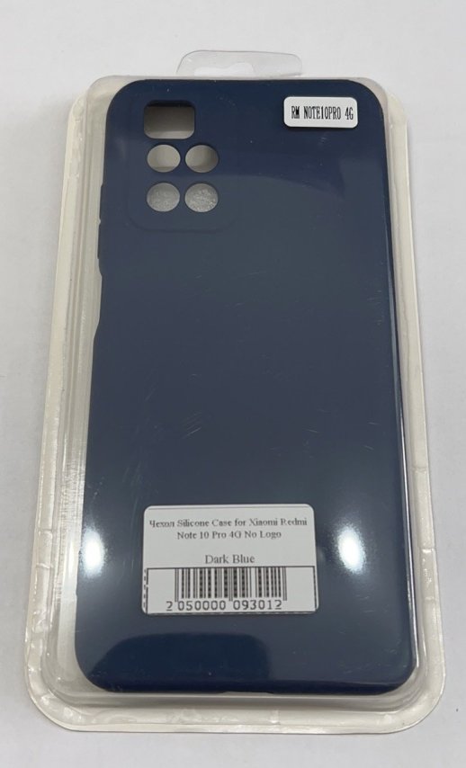 Чохол Silicone Case for Xiaomi Redmi Note 10 Pro 4G No Logo