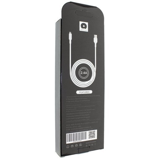 Кабель USB WUW X128 USB - Type-C 2.4A (2 кабелі в упаковці) (140)