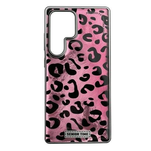 Накладка Leopard Case для Samsung S25 Ultra Pink
