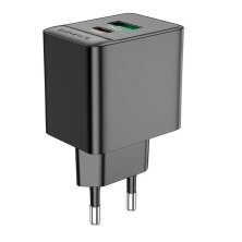 Мережевий зарядний пристрій BOROFONE BAS14A Erudite PD20W+QC3.0 charger(EU)