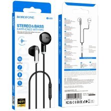 Дротові навушники BOROFONE BM89, чорний