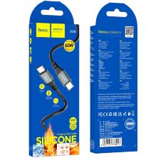 USB-C кабель HOCO X86 Type-C - Type-C, 1 метр, чорний