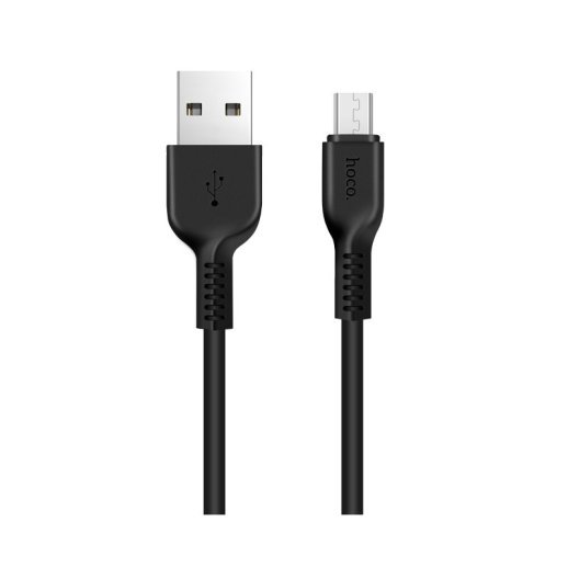 USB кабель HOCO X20 USB - micro USB 2.4A 3 метри, чорний