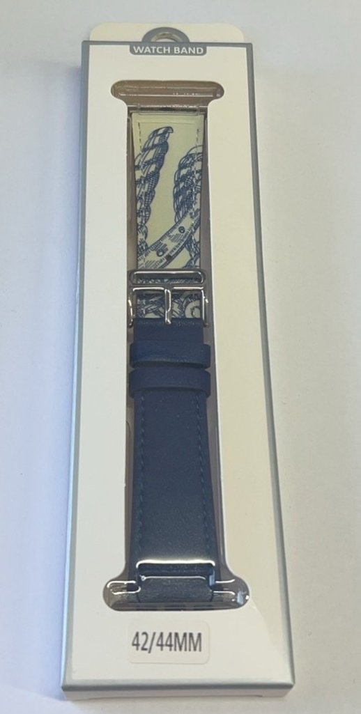 Ремінець для Apple Watch Leather Print 42/44mm Red