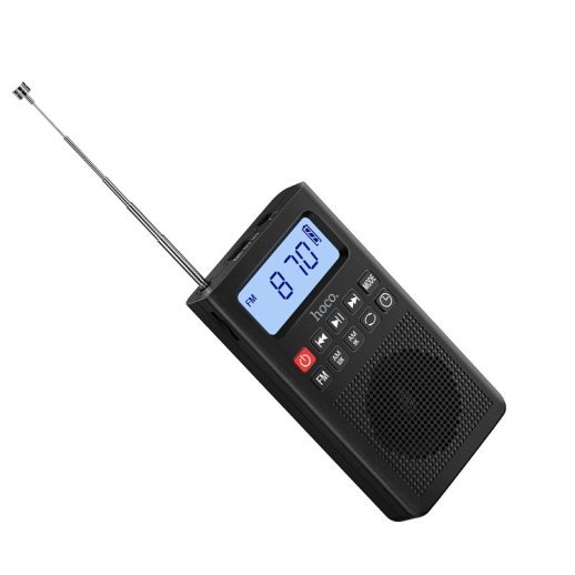 Портативный радиоприёмник HOCO HI51, чорний