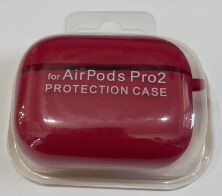 Чохол AirPods Pro 2 Full Case with Microfiber  Rose Red 16