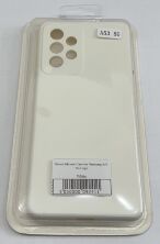 Чохол Silicone Case for Samsung A53 No Logo White
