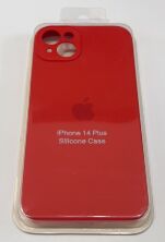 Чохол Silicone Case Copy Apple iPhone 14 Plus Square Red, 12