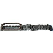 Ремінець металевий для годинника MI Band 5 | 6 4_black_red-line