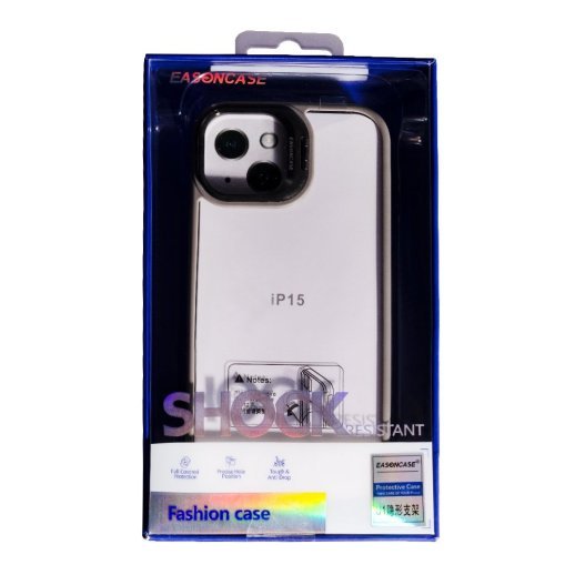 Чохол Easoncase Metal Holder (with Camera Protect) для Apple iPhone 15 Grey