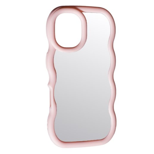 Чохол Wave Mirror для Apple iPhone 16 Pink
