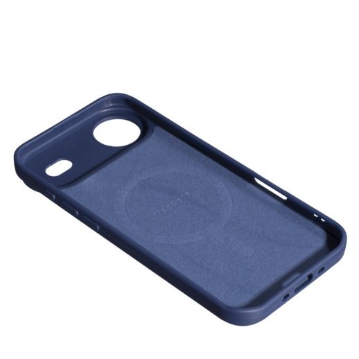 Силіконовий чохолНакладка Color (With Magnit) для Apple iPhone 17 Air Dark Blue