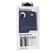 Силіконовий чохолНакладка Color (With Magnit) для Apple iPhone 17 Air Dark Blue