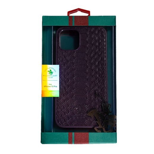Накладка Santa Barbara Snake для Apple iPhone 12 Pro Violet