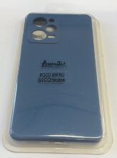 Avantis Full Silicone Case Xiaomi Poco X5 Pro/Redmi Note 12 Pro 5G Dark Blue