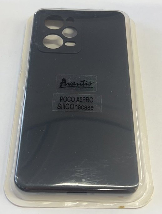 Avantis Full Silicone Case Xiaomi Poco X5 Pro/Redmi Note 12 Pro 5G Dark Blue