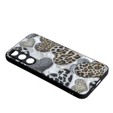 Накладка Fashion Mix для Samsung S25 Leopard Hearts