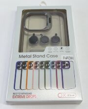 Чехол Metal Stand Case Apple Iphone 14 ProMax Deep Purple 5