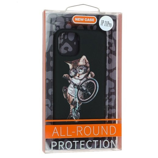 Силікон Case Art для Apple iPhone 11 Pro Black
