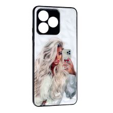 Накладка Prisma Ladies New для Realme C51 Girl with Phone