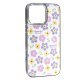 Накладка Cute Flowers Case with MagSafe для Apple iPhone 16 Pro Max Milk