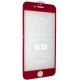 Захисне скло 6D ORIGINAL для APPLE IPHONE 6 | 6S ЧЕРВОНИЙ
