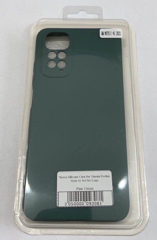 Чохол Silicone Case for Xiaomi Redmi Note 11 4G No Logo