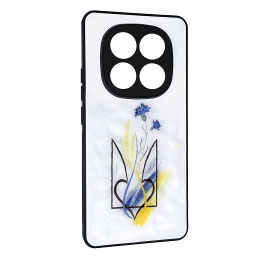 Накладка Prisma UA для Xiaomi Redmi Note 14 Pro (5G) / Poco X7 Ukraine with flowers
