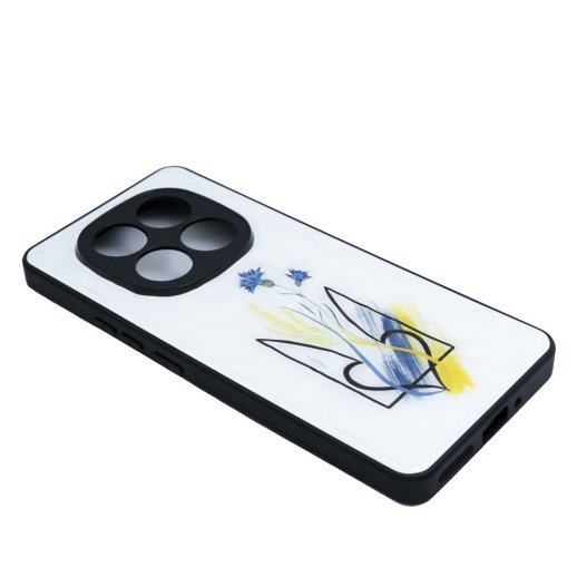 Накладка Prisma UA для Xiaomi Redmi Note 14 Pro (5G) / Poco X7 Ukraine with flowers