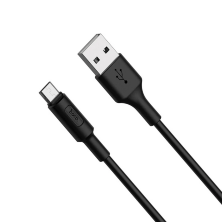 USB Кабель Hoco X25 Soarer Micro 1m Black