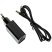 Мережевий зарядний пристрій DENMEN DC02L + USB Lightning 2.1A 2USB ЧОРНИЙ