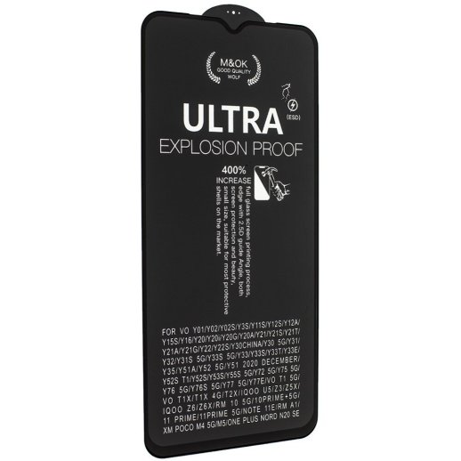 Захисне скло ESD ULTRA M&OK GLASS VIVO Y31 | Y20S | Y72 5G | Y55 | Y20 | Y21 | Y75 5G | Y53S | Y76