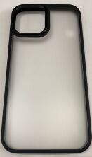 Чохол TPU+PC Metal Buttons Apple iPhone 12 / 12 Pro Black