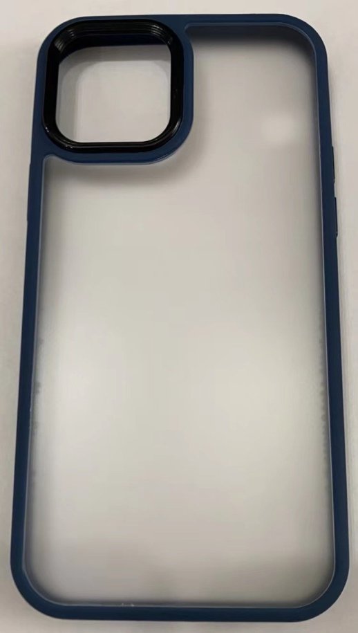 Чохол TPU+PC Metal Buttons Apple iPhone 12 / 12 Pro Black