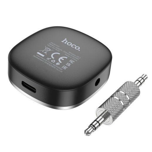 Аудіоадаптер HOCO E80 Travel 3.5mm mini jack BT V5.3