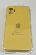 Чохол Silicone Case Copy Apple iPhone 11 Square Yellow, 09