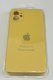 Чохол Silicone Case Copy Apple iPhone 11 Square Yellow, 09