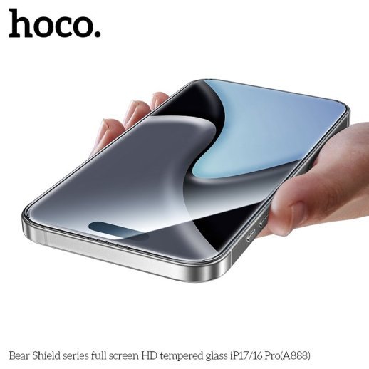 Скло для телефону HOCO A888 Bear Shield HD APPLE iPhone 16 PRO | iPhone 17 6.3"