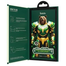 Скло для телефону HOCO A888 Plus Bear Shield Anti Spy для APPLE iPhone 16 Pro / iPhone 17 6.3"