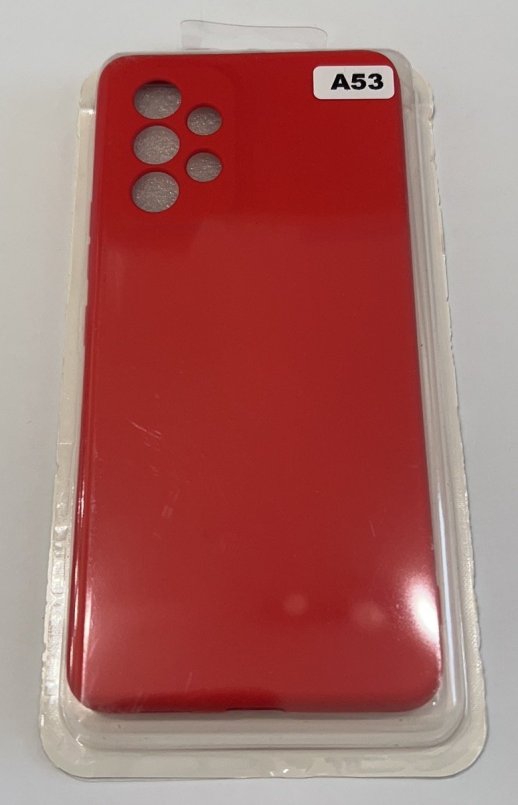 Чохол Silicone Case for Samsung A53 No Logo Blue