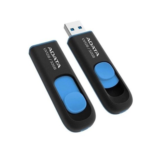 USB 3.2 A-DATA AUV 128 32Gb BLACK/BLUE