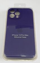 Чохол Silicone Case Copy Apple iPhone 13 Pro Max Square Deep Purple, 06