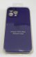 Чохол Silicone Case Copy Apple iPhone 13 Pro Max Square Deep Purple, 06