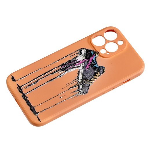 Силіконовий чохол Case Art для Apple iPhone 13 Pro Max Orange