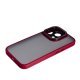 Чохол Metall Camera Touch Soft для Apple iPhone 15 Pro Red
