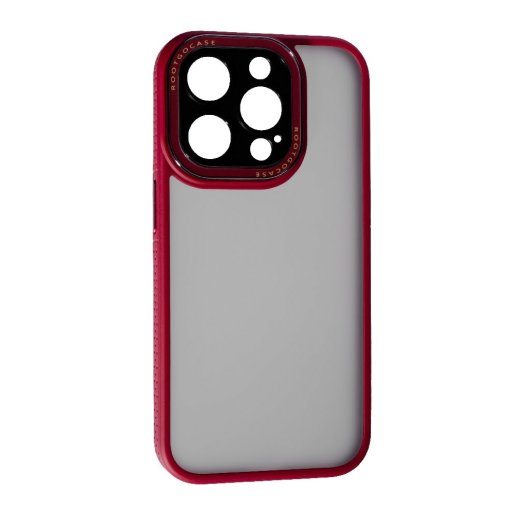 Чохол Metall Camera Touch Soft для Apple iPhone 15 Pro Red